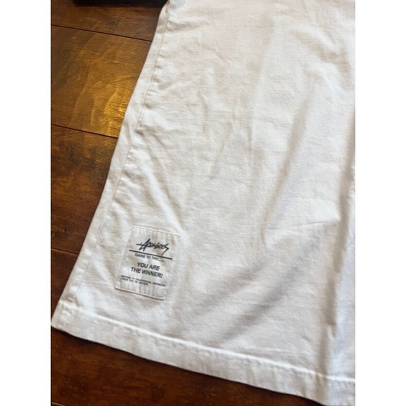 Ape Tees By Jim Design Short Sleeve White W/ Purple Wording Size Large - Picture 2 of 9